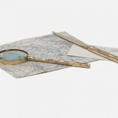 Lublin Magnifying Glass & Letter Opener Set - Our Boat House