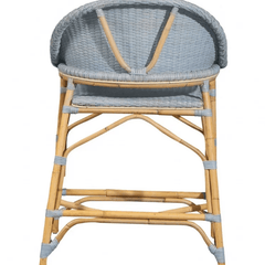 Lucco Counter Stool - Coastal Blue - Our Boat House