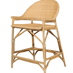 Lucco Counter Stool - Natural - Our Boat House