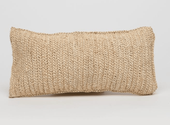 Lulu Raffia Pillows - Set of Two - Our Boat House