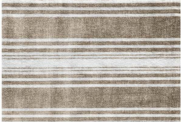 Machine Washable - Linen Stripe Rug - Our Boat House