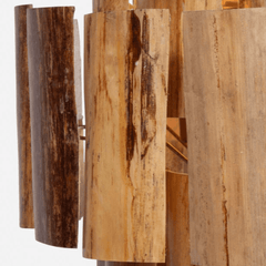 Madison Banana Bark Chandelier - Natural Dark - Our Boat House