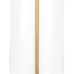 Magelian Glass Table Lamp - Natural Brass - Our Boat House