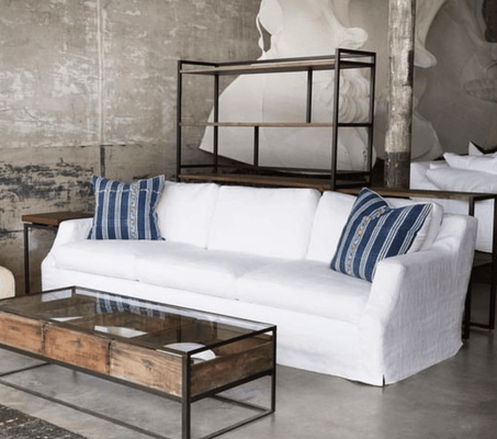 Majorca Deluxe 108in Slipcovered Sofa - Our Boat House