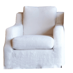 Majorca Deluxe 34in Slipcovered Chair - Our Boat House