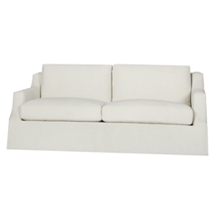 Majorca Deluxe 84in Slipcovered Conventional Queen Sleeper Sofa - Our Boat House