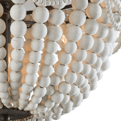 Malibu Flush Mount - White - Our Boat House