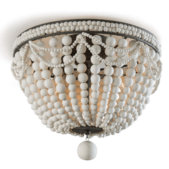 Malibu Flush Mount - White - Our Boat House