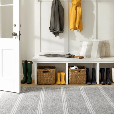 Malta Grey - Machine Washable Rug - Our Boat House
