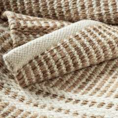 Malta Natural Wool Rug - Our Boat House