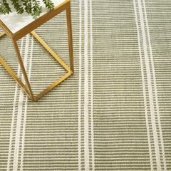 Malta Sage Wool Rug - Our Boat House