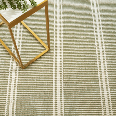 Malta Sage Wool Rug - Our Boat House