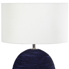 Manuka Indigo Rope Table Lamp - Our Boat House