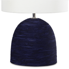 Manuka Indigo Rope Table Lamp - Our Boat House