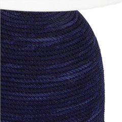 Manuka Indigo Rope Table Lamp - Our Boat House