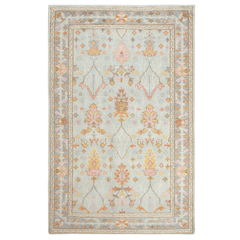 Mara Sky Hand Knotted Wool Rug - Our Boat House