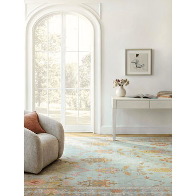 Mara Sky Hand Knotted Wool Rug - Our Boat House