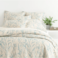 Margot Linen Pewter Blue Duvet Cover - Our Boat House