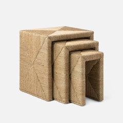 Marina Seagrass Nesting Tables - Our Boat House