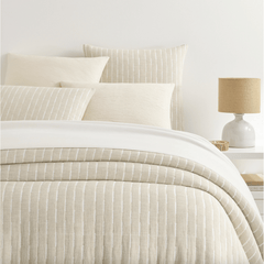 Marino Natural/Ivory Matelasse Coverlet - Our Boat House