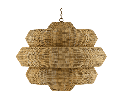 Marseille Rattan Chandelier - Two Sizes - Our Boat House