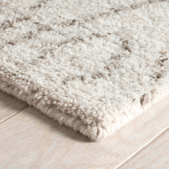 Masinissa Natural Hand Knotted Wool Rug - Our Boat House
