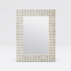 Mason Natural Bone Mirror - Two Colors - Our Boat House