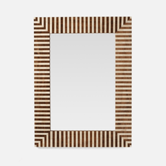 Mason Natural Bone Mirror - Two Colors - Our Boat House