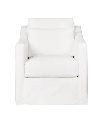 Maui Deluxe 30in Slipcovered Swivel Glider - Our Boat House