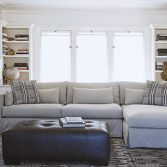 Maui Deluxe Two - Piece Slipcovered LAF Sectional - Our Boat House