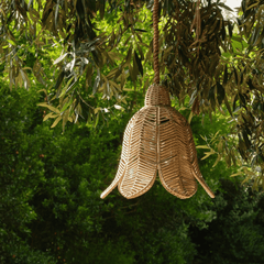 Maya Natural Pendant - Two Sizes - Our Boat House