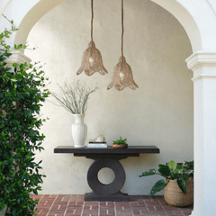 Maya Natural Pendant - Two Sizes - Our Boat House