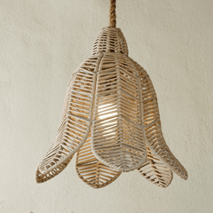 Maya Natural Pendant - Two Sizes - Our Boat House