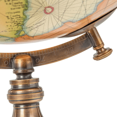 Mercator Globe on Classic Stand - Our Boat House