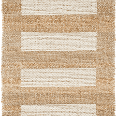 Milo Ivory Handwoven Jute/Cotton Rug - Our Boat House