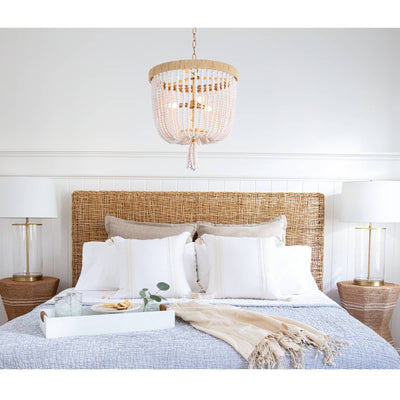 Milos Beaded Chandelier - Our Boat House