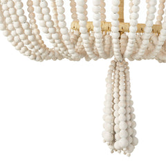 Milos Beaded Chandelier - Our Boat House