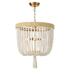 Milos Beaded Chandelier - Our Boat House