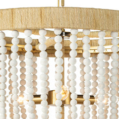 Milos Beaded Chandelier - Our Boat House
