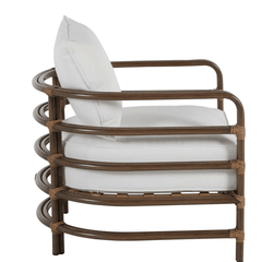 Monaco Lounge Chair - Barrel Back - Our Boat House