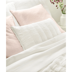 Monet White Quilted Coverlet - Our Boat House