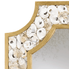 Monroe Oyster Shell Mirror - Our Boat House