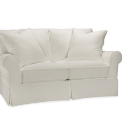 Montauk Shores 69in Slipcovered Loveseat - Our Boat House