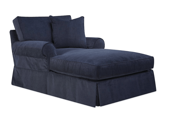 Montauk Shores Slipcovered Chaise - Our Boat House