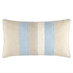 Moon Hills Linen Lapis Sham - Our Boat House