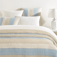 Moon Hills Linen Lapis Sham - Our Boat House