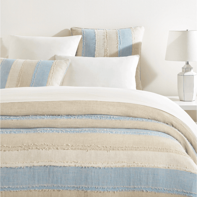 Moon Hills Linen Lapis Sham - Our Boat House