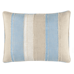 Moon Hills Linen Lapis Sham - Our Boat House
