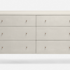 Moonstone Bay Vintage Shagreen Dresser - French Gray - Our Boat House