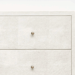 Moonstone Bay Vintage Shagreen Dresser - Vintage White - Our Boat House